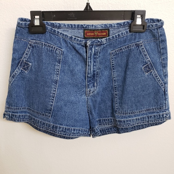 Vintage High Waisted Denim Jean Shorts Size 8 - Picture 1 of 5
